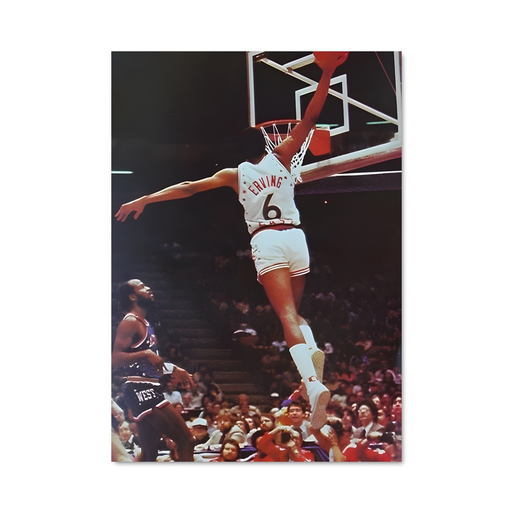 Poster L'Envol de Dr. J – affiche Basketball